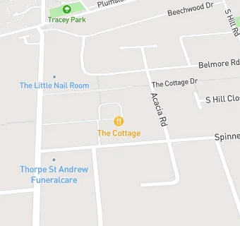 map for The Cottage Public House