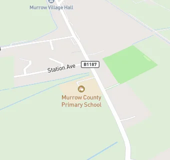 map for Murrow Primary School