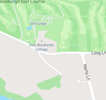 map for Glen Lodge Bawburgh Ltd (Bawburgh Golf Club)