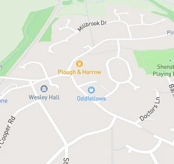 map for Shenstone Pharmacy