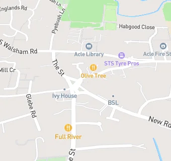 map for The Acle Dental Surgery