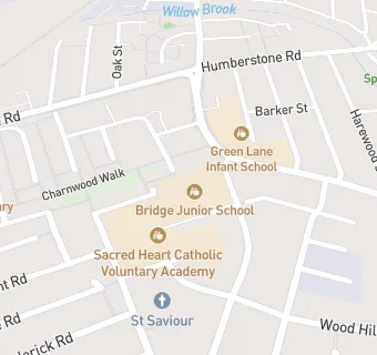 map for Bridge Junior School