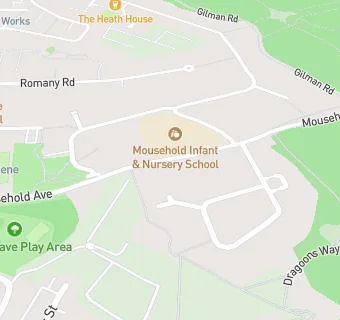 map for Mousehold Infant School