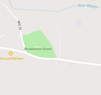 map for Bradenham Cricket Club