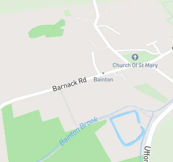 map for Bainton Reading Room