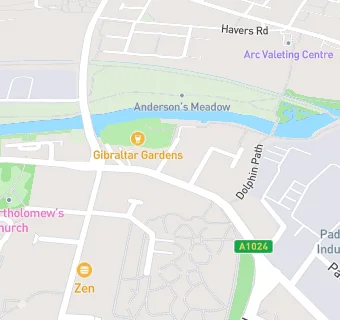 map for Gibraltar Gardens