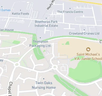 map for Chapel Break Infant School - Norse Commercial Services