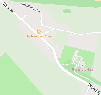 map for The Pendrell Arms