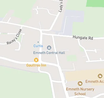 map for Emneth Central Hall