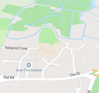 map for Acle Pre-School Playgroup