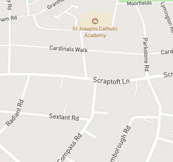 map for Scraptoft Lane Stores