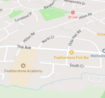 map for Featherstone Academy