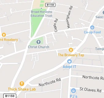 map for The Brewery Tap Norwich