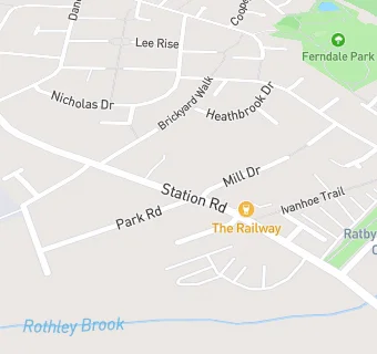 map for The Railway Inn