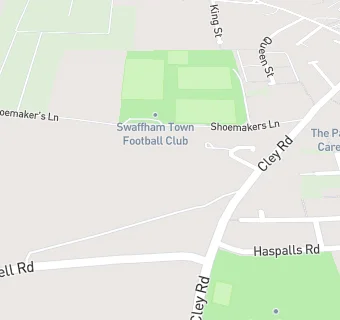 map for Swaffham Cricket Club