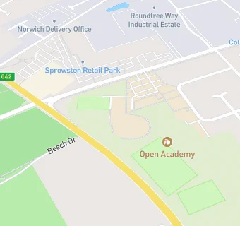 map for The Open Academy