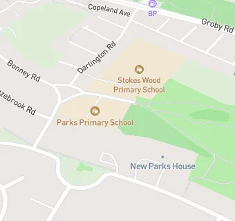 map for Parks Primary School