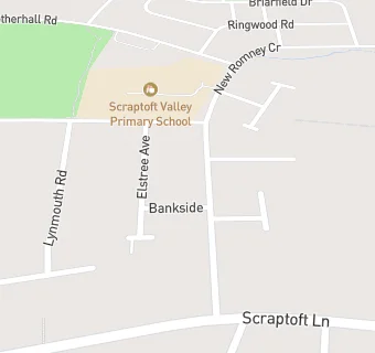 map for Scraptoft Valley Primary School