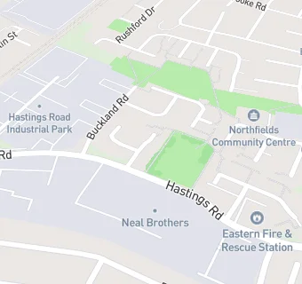 map for Hastings Road Day Service