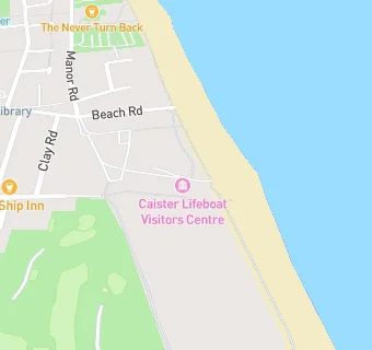 map for Caister Lifeboat