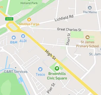 map for Poundworld Plus