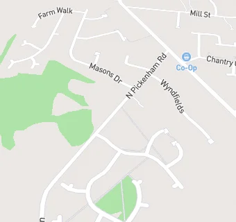 map for Oak Farm Surgery