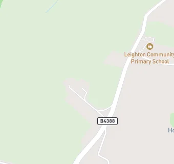 map for Leighton Base Day Centre