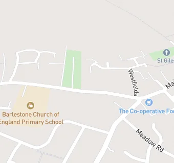 map for Barlestone Church of England Primary School