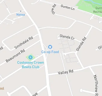 map for Costessey Pharmacy