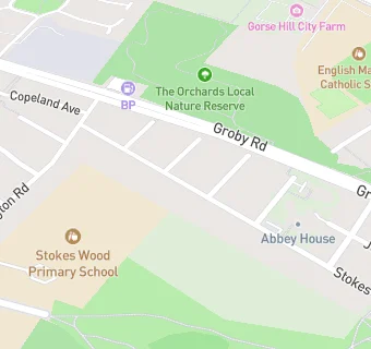 map for Stokeswood Allotments Wednesday Breakfast Club