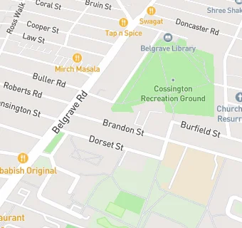 map for Brandon Street Surgery