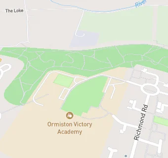 map for Ormiston Victory Academy