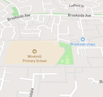 map for Windmill Primary School