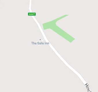 map for The Gate Inn