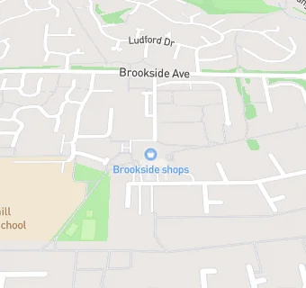 map for Brookside Community Pantry