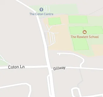 map for The Coton Centre