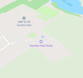 map for Swinfen Hall Hotel