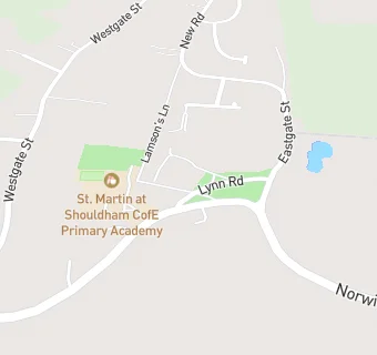 map for Shouldham Church of England Primary School