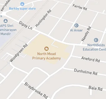 map for North Mead Primary Academy