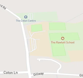 map for Rawlett Community Sports College