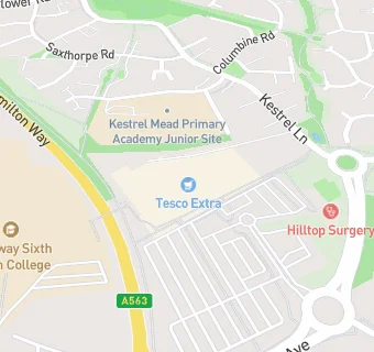 map for Tesco Extra