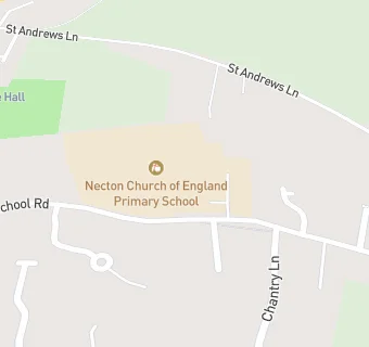 map for Necton Church of England First School