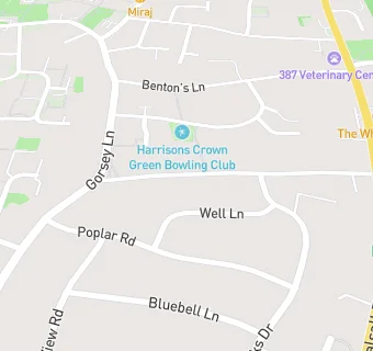 map for Harrisons Sport And Social Club Ltd