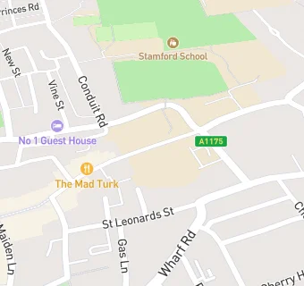 map for Stamford Endowed Schools