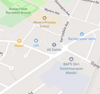 map for Pennywise Discount Stores