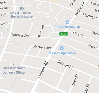 map for Soleys Halal Meat Centre