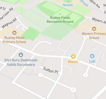 map for Rushey Pani Puri