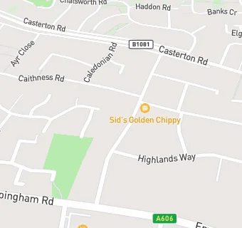 map for Sutherland Way Newsagent