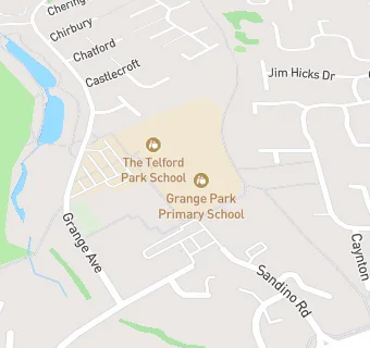 map for Grange Park Primary School