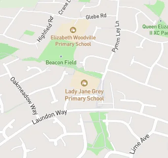 map for Lady Jane Grey Primary School